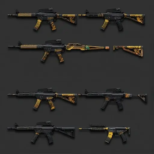 Detailed interface showing lis skins features including float values and price charts for CS2 items